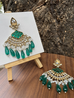 SATRANGI JEWEL SATRANGI JEWEL CHARMING CHANDELIER EARRINGS Crystal Alloy Drops & Danglers
