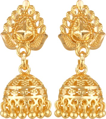 VIGHNAHARTA Beautiful Jhumki Earrings Elite Fancy Gold Plated for Jhumki Women and Girls Alloy Jhumki Earring