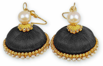 Nidhi's - World of Creation World of Creation Silk Dori Jhumki Earring