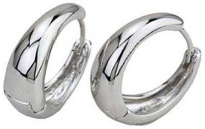 Shree Ju Mens Jewellery Valentine Multi hoop Kaju Bali Mens Earing / Ear rings Combo Cubic Zirconia Brass Hoop Earring