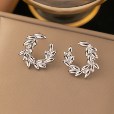 MYKI Flamboyant Stainless Steel Earrings For Women & Girls Stainless Steel Stud Earring