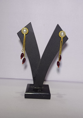 MK Gallery Earrings Cubic Zirconia Copper Drops & Danglers