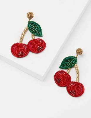 skerring western earing Beads Fabric Stud Earring