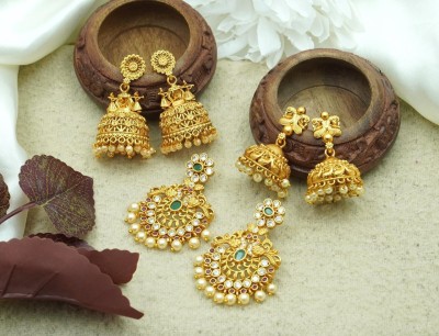 BHARGAV ART JHUMKI EARRING Alloy Jhumki Earring