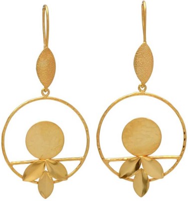 JGJ Wonderful Gold Plated Handmade Earring Jewelry Brass Drops & Danglers