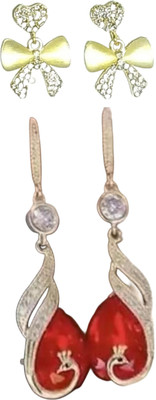 CIKIT Elegant Women's Earrings – Stylish Design for Everyday Wear or Special Occasions Metal Stud Earring