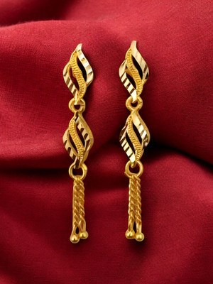 MA FASHION EARRINGS Brass Drops & Danglers