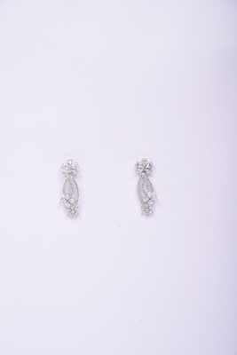 Namokriti Drop Earring Cubic Zirconia Alloy Drops & Danglers, Earring Set