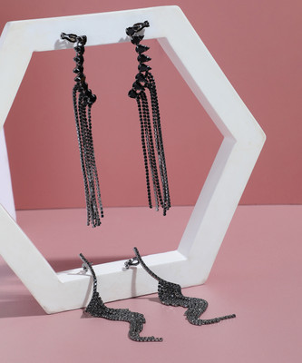 SOHI Combo Pack of Earrings for Women & Girls Alloy Drops & Danglers