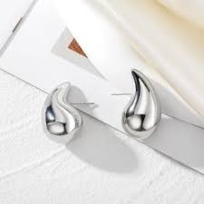 Miami Earrings for women korean stylish Studs golden ear rings Anti Tarnish Metal, Alloy, Stainless Steel Earring Set, Drops & Danglers, Plug Earring, Stud Earring