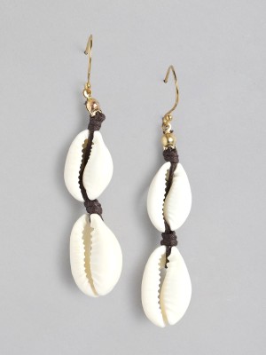 RICHEERA Teardrop Shaped Drop Earrings Metal Drops & Danglers