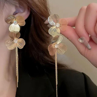 estailo fashion Delicate As Pretty As Flower Earrings for Women | Floral Inspired Studs | Alloy Drops & Danglers