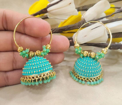 MAYRA TRADING Jhumki Earring Beads Alloy Jhumki Earring