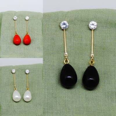 arch fashion Beautifull Western Wear Earrings Collection Combo Pack. Brass Stud Earring