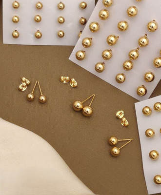 Krishna Imitation Everyday Elegance Combo Alloy Stud Earring