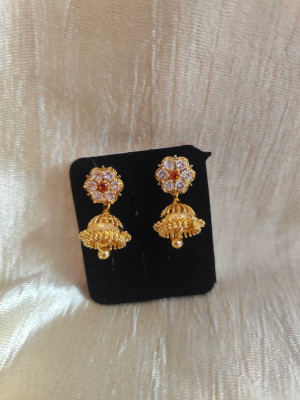 jeni Jumuki Copper Stud Earring