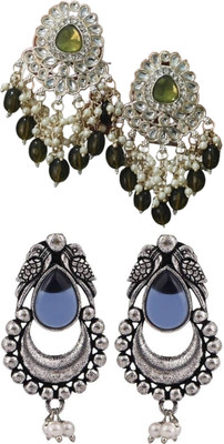 SKG Fashions Simple Elegant Versatile Earring Set for Women Alloy Earring Set
