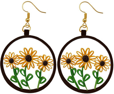 Designer's Collection Designers Collection Paper Quilling Earrings Paper Drops & Danglers