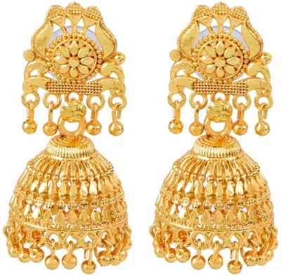 Efulgenz Antique Gold Plated Jhumki Jhumka Earring For Women Alloy Jhumki Earring