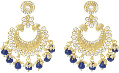 BUY FOR CHANGE LLP heavy pattern Alloy Chandbali Earring