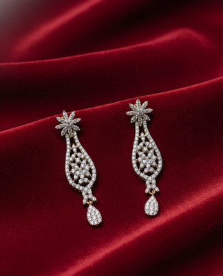 VRG Super26 Cubic Zirconia Brass Drops & Danglers