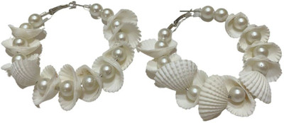 Maefele Alloy Silver, White Jewellery Set(Pack of 1)