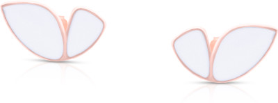 uncle jewels Papillon 925 Silver Earrings Sterling Silver Stud Earring