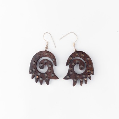 The Coppice Wooden Earrings Wood Stud Earring