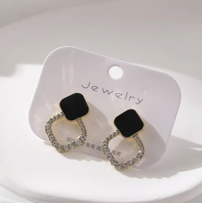 Harsu Collection korean Style Cubic Zirconia Earrings/Trendy and Latest Design Earrings Cubic Zirconia Alloy Stud Earring, Earring Set