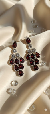 Jewelz EARRINGS Crystal Stainless Steel Stud Earring