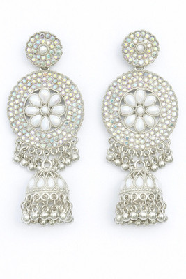 MAYRA TRADING Elegant Aura Earrings Brass Jhumki Earring