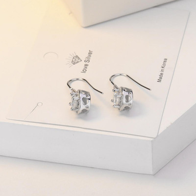 MYKI Gorgeous Hoop Earrings for Women and Girl's Cubic Zirconia Metal Drops & Danglers