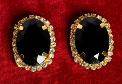 Priya International krean crystal stud earrig Crystal Alloy, Crystal Stud Earring