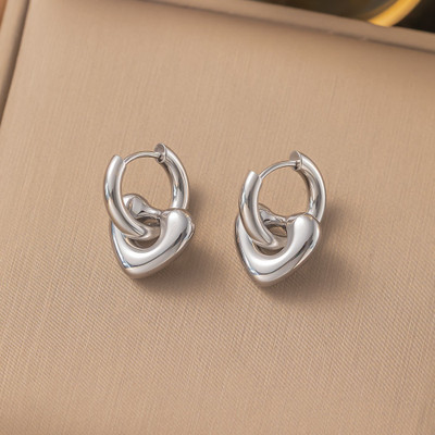 MYKI Classic Stainless Steel Earrings For Women & Girls Stainless Steel Hoop Earring