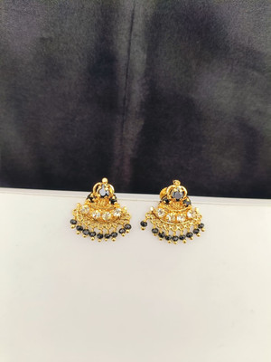 KAKOSHI IMITATION WOMEN EARRING Sapphire Brass Drops & Danglers