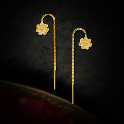 DRASHTI Workerwear Brass Stud Earring
