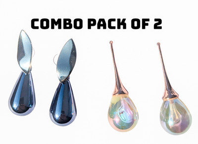BOLD BLEND COMBO2 Pearl Alloy Drops & Danglers