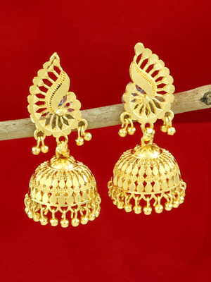 Bhagya Lakshmi Traditional Alloy Jhumki Earring