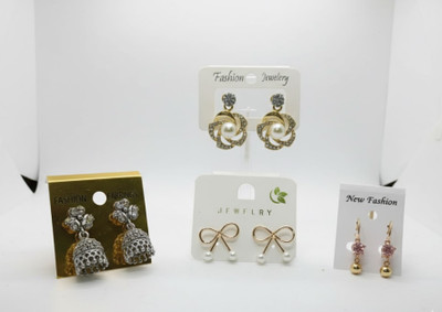KARMAKAR CREATION Brass, Alloy Earring Set