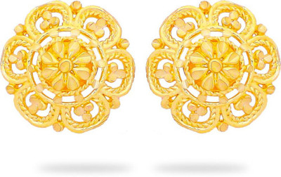 LUV FASHION Tradional South Screw Back Premium Quality Earrings Brass Stud Earring