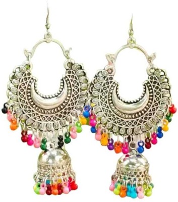 Krishaa Enterprises Afghani Dangler Earrings Metal Drops & Danglers