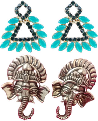 SKG Fashions Trendy Earrings For Girls And Women Alloy Drops & Danglers, Stud Earring