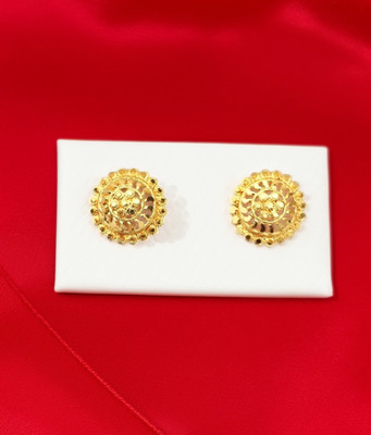 SHAW STORE GOLDEN SMALL TOP EARING Alloy Stud Earring