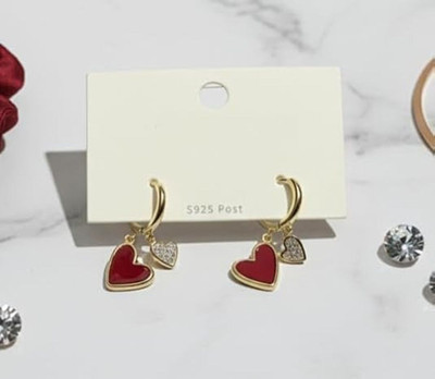 UKINCH Earring For Women Heart Dangle Earrings Alloy Earring Set