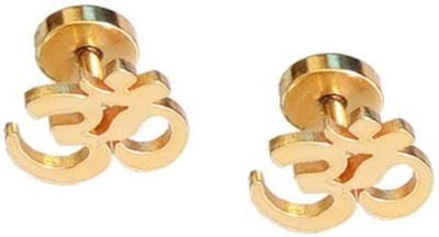 Neerajj Stylish & Trendy Silver, Metal, Sterling Silver, Stainless Steel Stud Earring