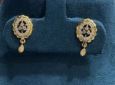 gvg 3B-294 Cubic Zirconia Alloy Stud Earring