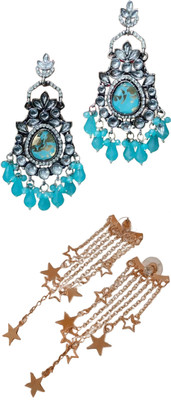 SKG Fashions Simple Elegant Versatile Earring Set for Women Alloy Earring Set