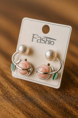 Teena Gems Timeless Elegant Style Earrings for Traditional and Western Outfits Alloy Earring Set