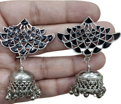 Kavi Traders Collection Umbrella Red Alloy Stud Earring, Jhumki Earring