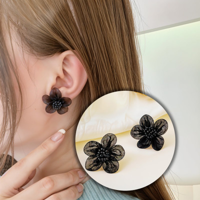RAPPERSSHOP Earrings-RSE718 Alloy Stud Earring
